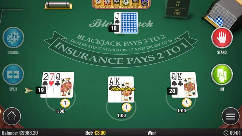 Giới thiệu về blackjack và tỷ lệ thắng